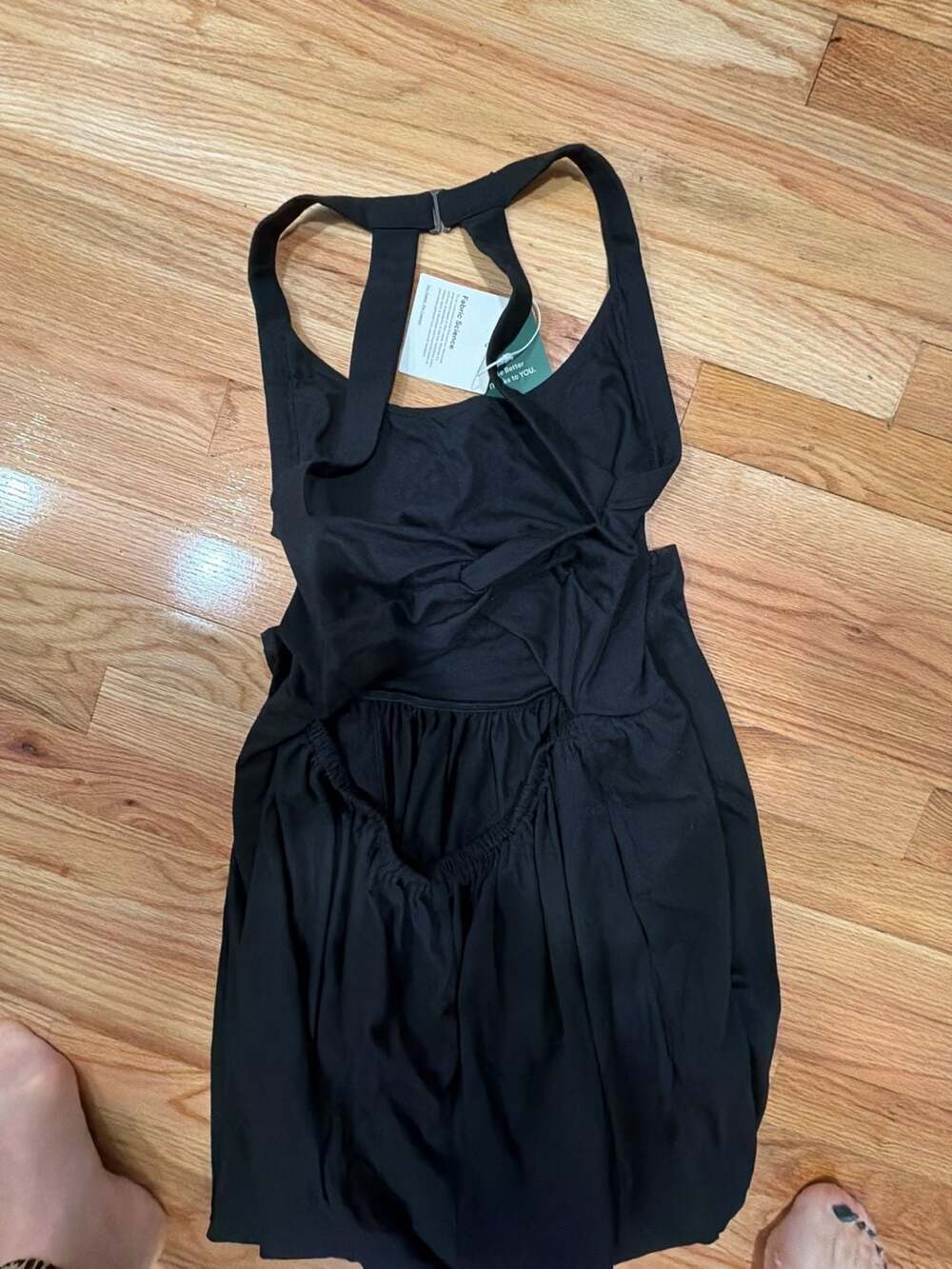 Halara Black Halter Jumpsuit - Picture 3 of 3
